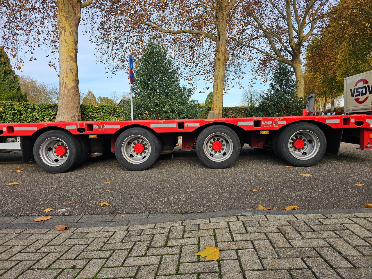 Dieplader oplegger Kel-berg E50 S4 Telescopic