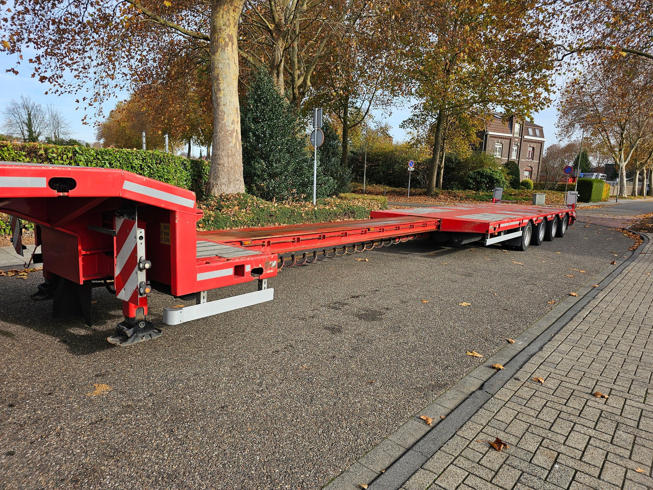 Dieplader oplegger Kel-berg E50 S4 Telescopic