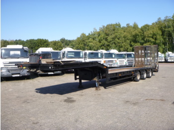 King 3-axle semi-lowbed trailer + ramps - Dieplader oplegger