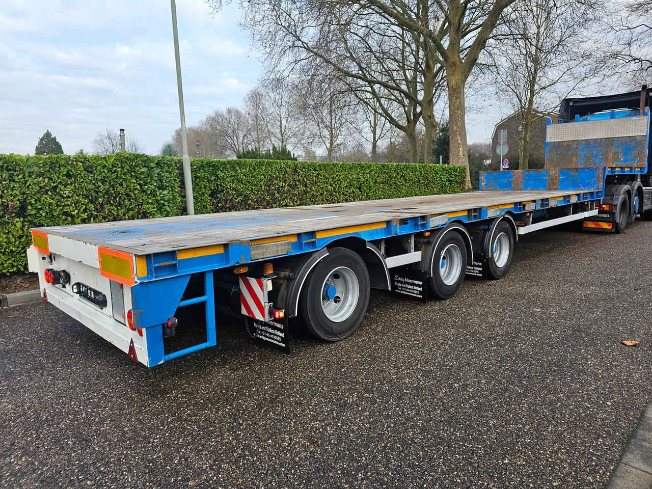 Dieplader oplegger LAG O-3-40 UF Semie lowloader