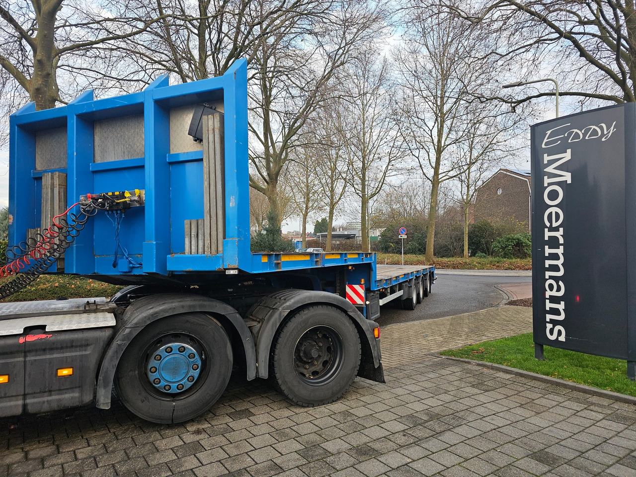 Dieplader oplegger LAG O-3-40 UF Semie lowloader
