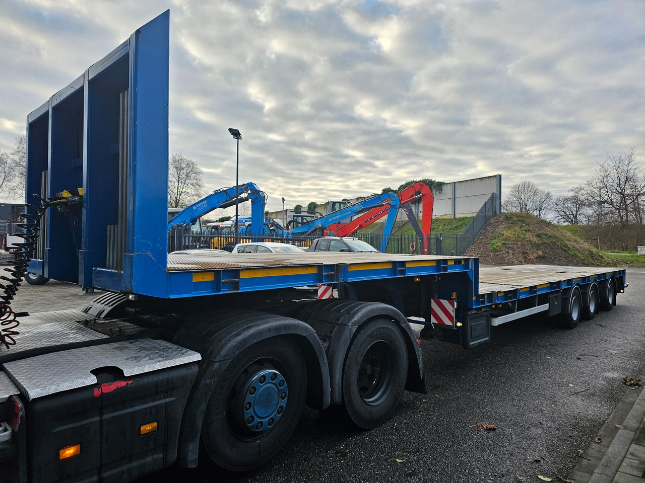 Dieplader oplegger LAG O-3-40 UF Semie lowloader