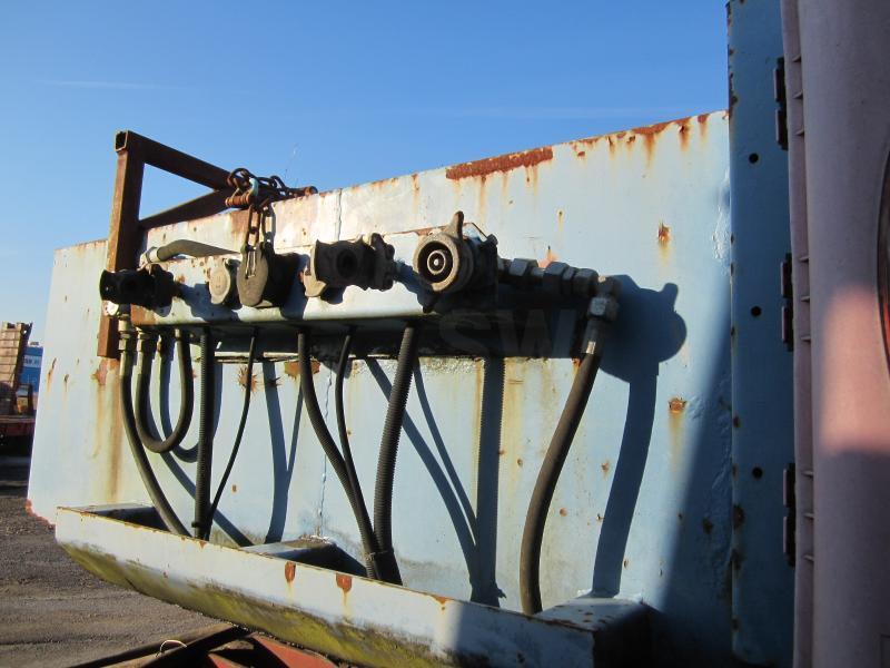 Dieplader oplegger Louault