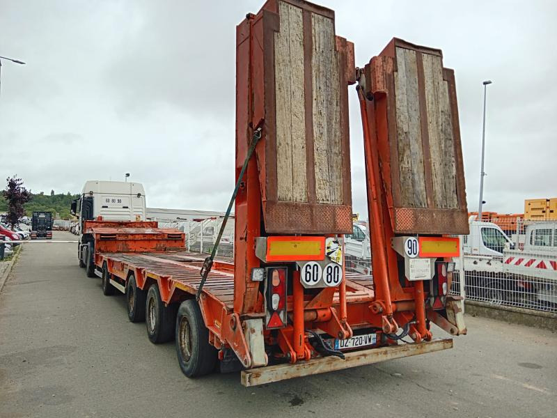 Dieplader oplegger Louault