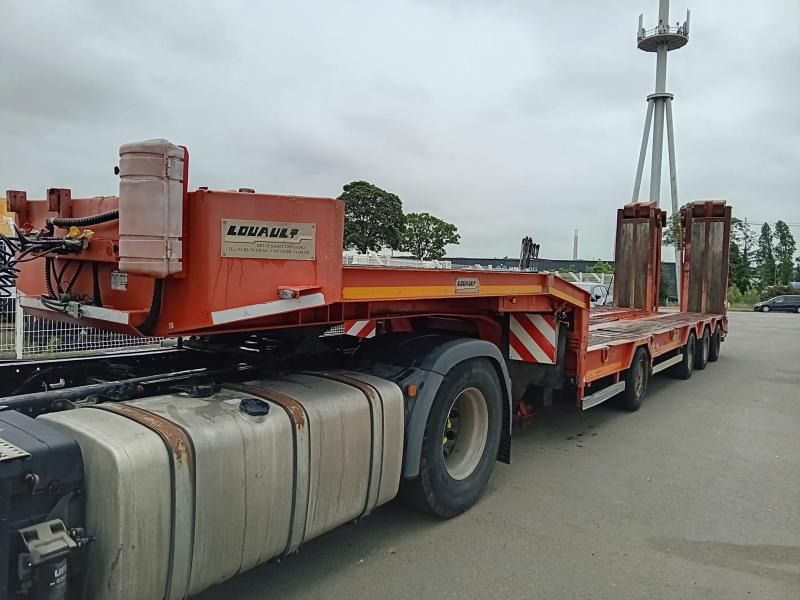 Dieplader oplegger Louault