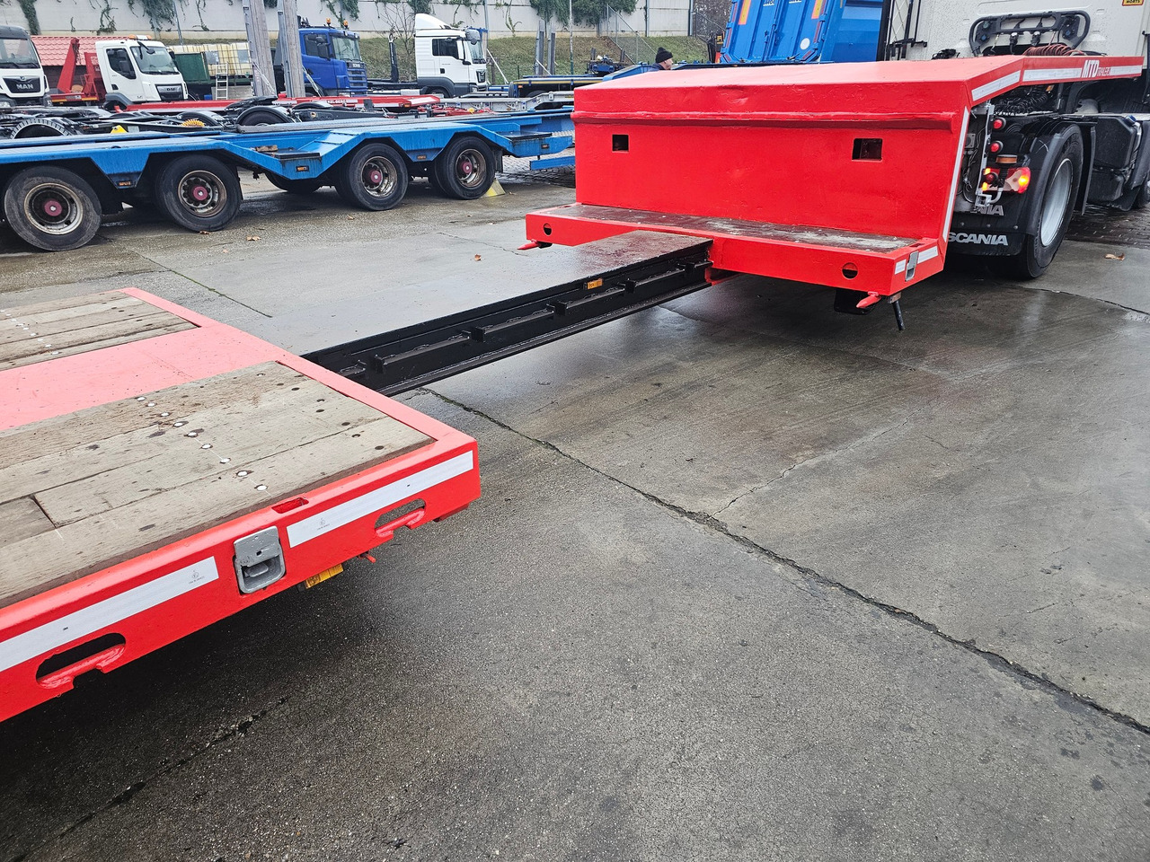 Dieplader oplegger MTD K With Hydraulic Flip Ramps