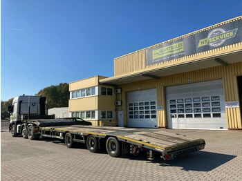 Dieplader oplegger Meusburger 3-Achs-Semi-Satteltieflader Roadrunner Industrie