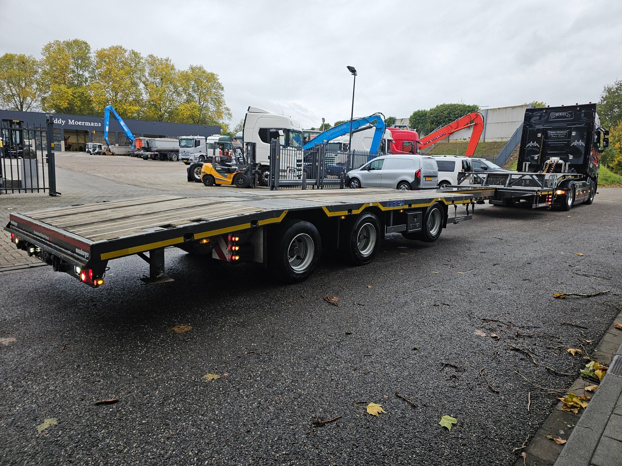 Dieplader oplegger Meusburger MTS-3