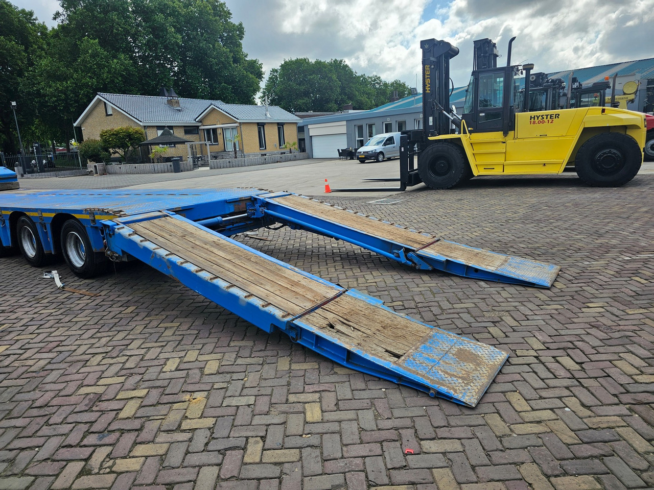 Dieplader oplegger Nooteboom OSD-58-04V With Hydraulic Ramps