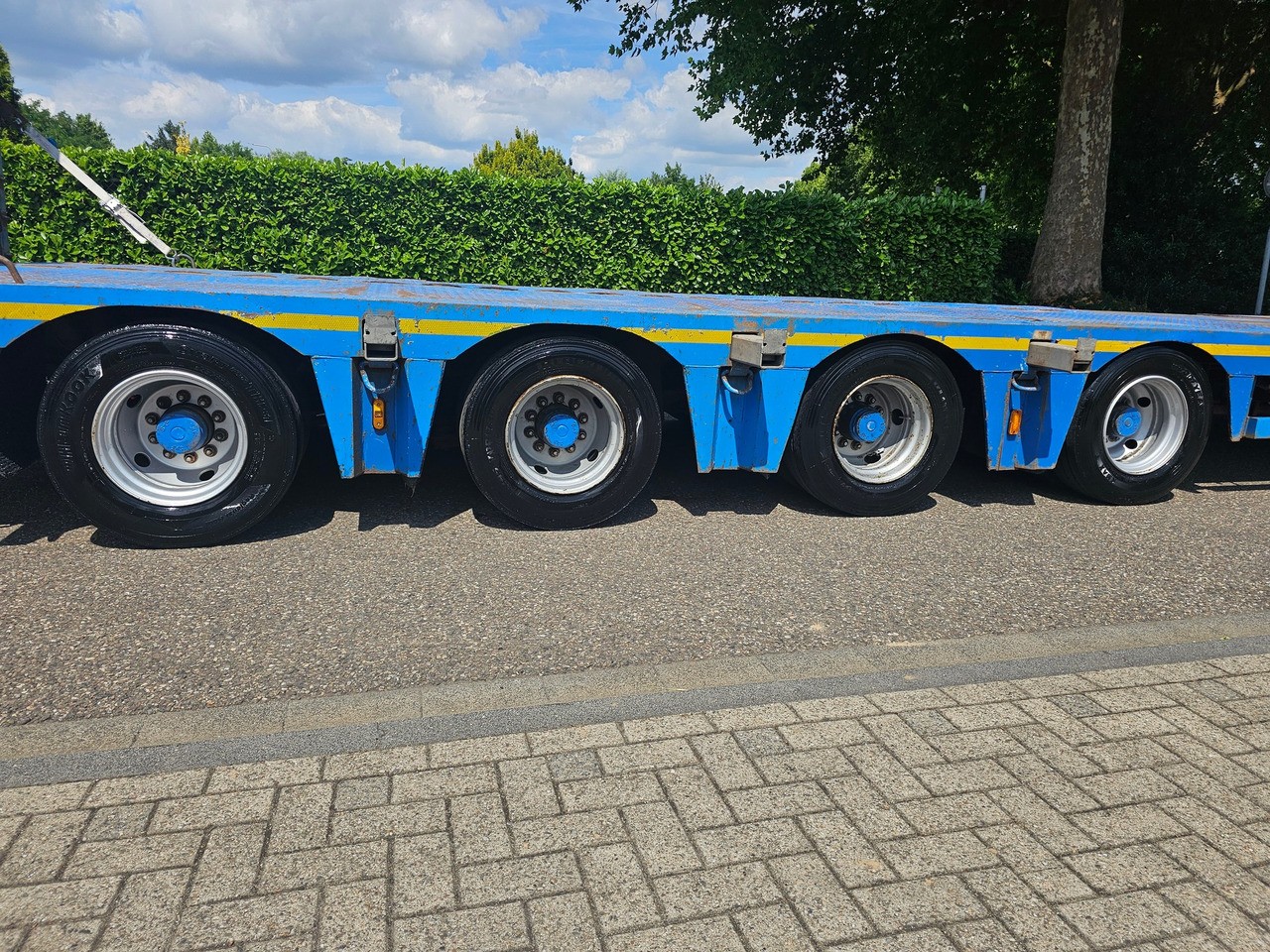 Dieplader oplegger Nooteboom OSD-58-04V With Hydraulic Ramps