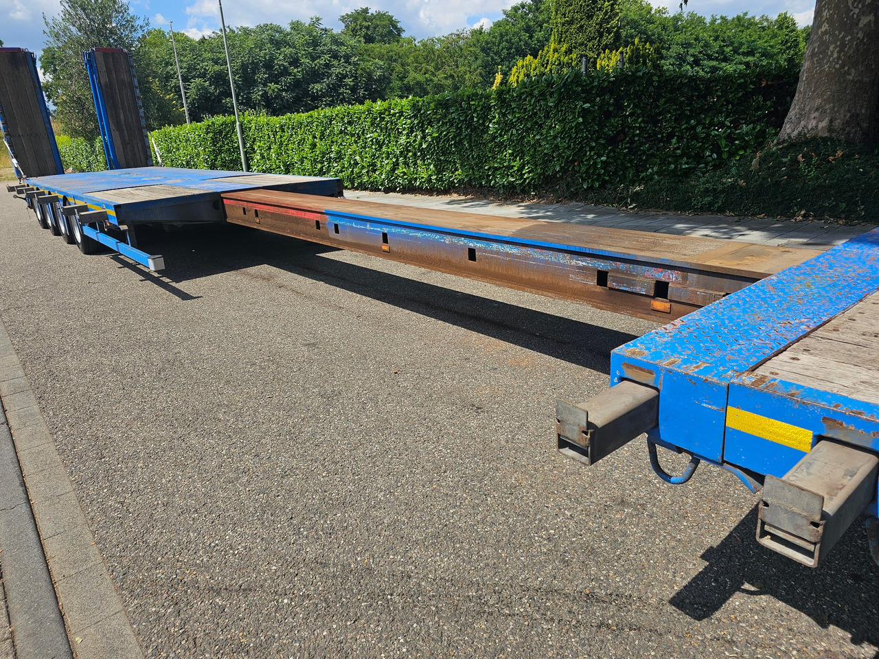 Dieplader oplegger Nooteboom OSD-58-04V With Hydraulic Ramps