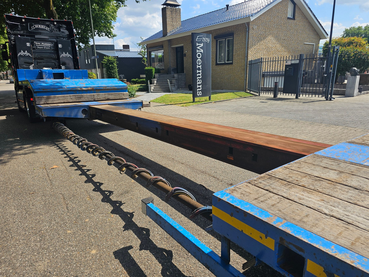 Dieplader oplegger Nooteboom OSD-58-04V With Hydraulic Ramps