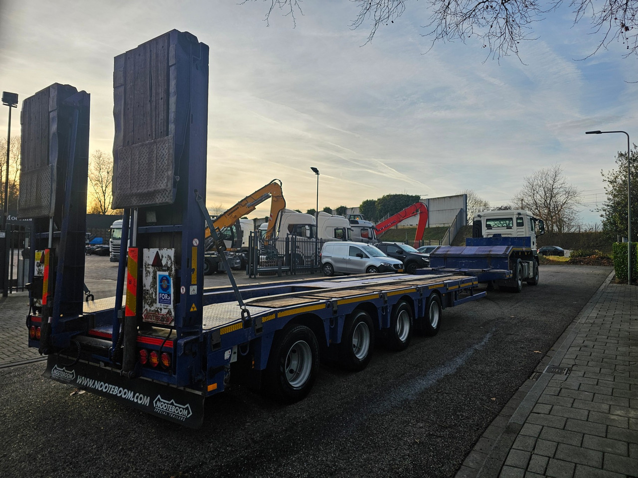 Dieplader oplegger Nooteboom OSD-73-04V Telescopic