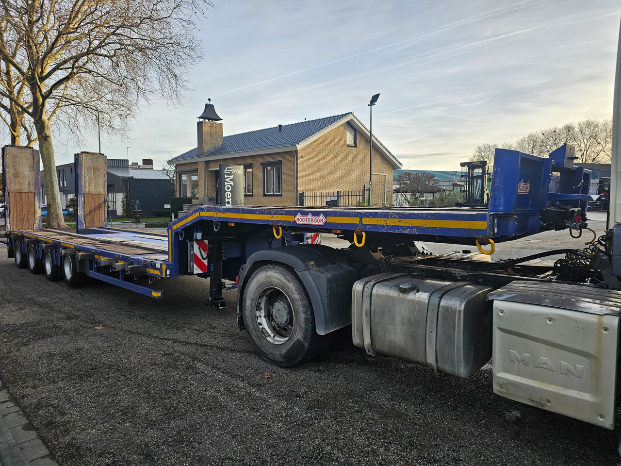 Dieplader oplegger Nooteboom OSD-73-04V Telescopic