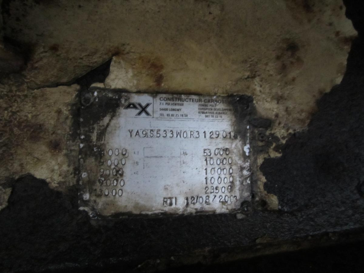 Dieplader oplegger Trax