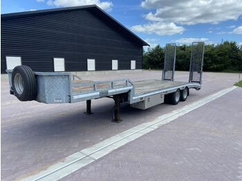Dieplader oplegger Veldhuizen Be oplegger 10 ton semi dieplader met roostervloer