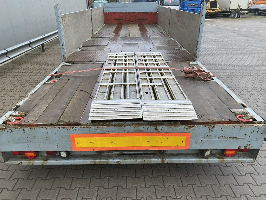 Dieplader oplegger Wilken | Pritsche + Rampen*Luft-Lift*BPW*Trommel