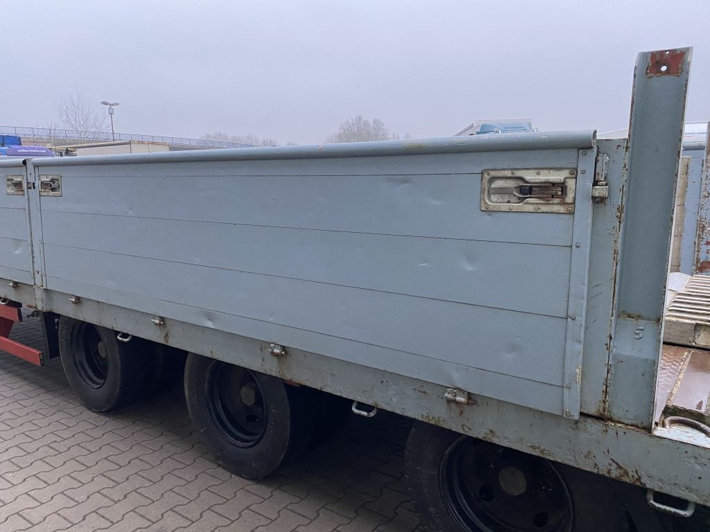 Dieplader oplegger Wilken | Pritsche + Rampen*Luft-Lift*BPW*Trommel