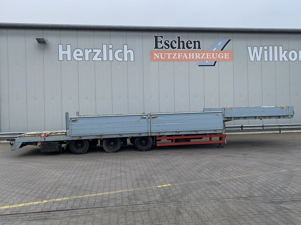 Dieplader oplegger Wilken | Pritsche + Rampen*Luft-Lift*BPW*Trommel