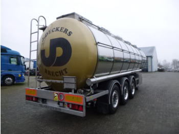 Tankoplegger voor het vervoer van chemicaliën Dijkstra Chemical tank inox L4BH 37.5 m3 / 1 comp: afbeelding 4
