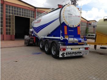 Nieuw Tankoplegger voor het vervoer van cement EMIRSAN Manufacturer of all kinds of cement tanker at requested specs: afbeelding 1