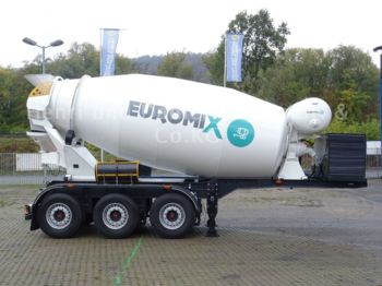 Tankoplegger voor het vervoer van silo EUROMIX MTP 12m³ Betonmischer / MIETFAHRZEUG: afbeelding 1