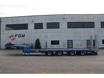 Dieplader oplegger voor het vervoer van zwaar materieel FGM 56 AF: afbeelding 1