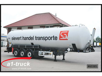 Tankoplegger voor het vervoer van silo Feldbinder KIP 60.3, Alufelgen,24V Hydraulik,ADR/GGVS: afbeelding 1