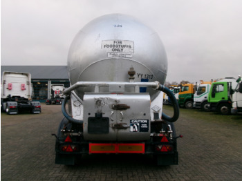 Tankoplegger voor het vervoer van meel Feldbinder Powder tank alu 38 m3 (tipping): afbeelding 5