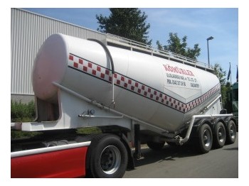 Tankoplegger voor het vervoer van bulkgoederen Feldbinder ST 30  SDS  CEMENT: afbeelding 1