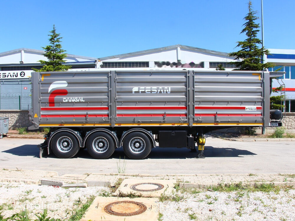 Nieuw Kipper oplegger voor het vervoer van bulkgoederen Fesan DANGAL ZERNOVOZ GRAIN HARDOX REAR TIPPER: afbeelding 2