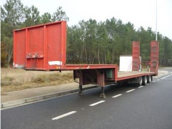 Dieplader oplegger voor het vervoer van zwaar materieel Flandria OP 3ZW 36T: afbeelding 1
