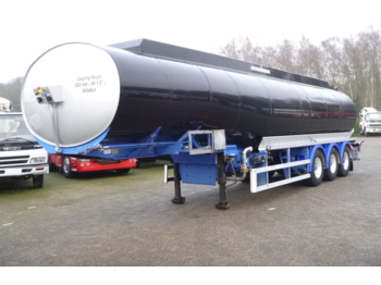 Tankoplegger voor het vervoer van brandstoffen GRW Fuel / heavy oil tank alu 45 m3 / 1 comp + pump: afbeelding 1