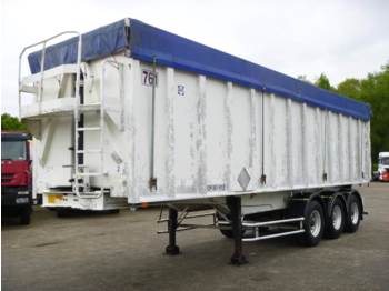 Kipper oplegger General Trailers Tipper trailer alu 48 m3 + tarpaulin: afbeelding 1