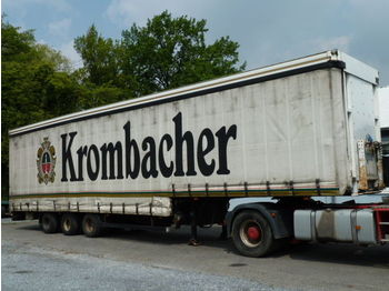 Ackermann PS24/13 Getränkeauflieger Tieflader Schwanenhals - gesloten oplegger