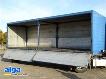 Blumhardt 1-achser Böse, 8500mm lang, gelenkt, hoch 2,4mtr.  - Gesloten oplegger
