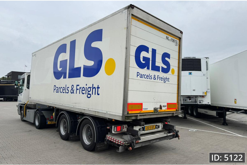 Gesloten oplegger DRACO TSN 230 / LZV Slider / 5 pieces