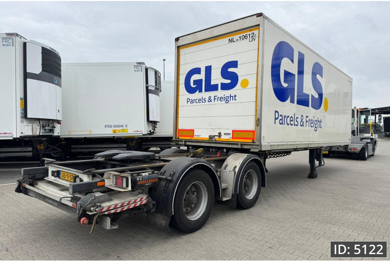 Gesloten oplegger DRACO TSN 230 / LZV Slider / 5 pieces