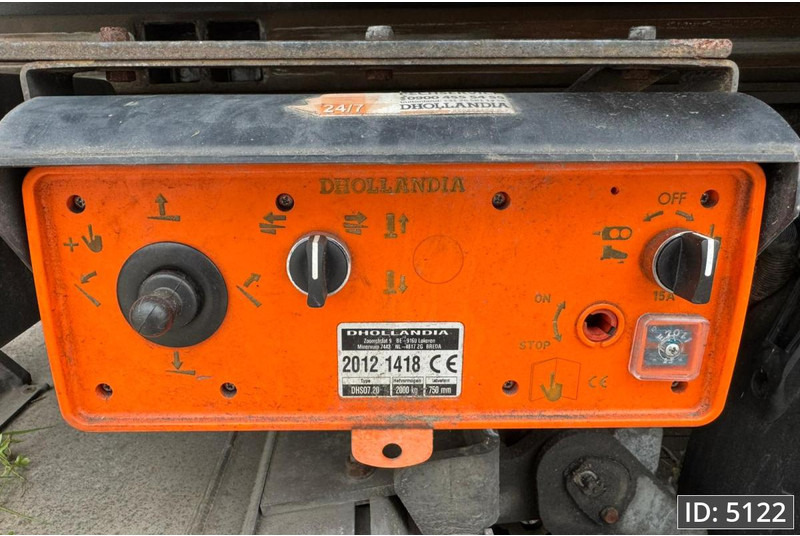 Gesloten oplegger DRACO TSN 230 / LZV Slider / 5 pieces