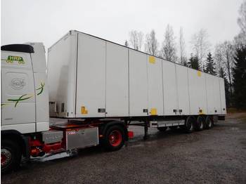 Ekeri Side opening / Curtain roof / intermodal - Gesloten oplegger