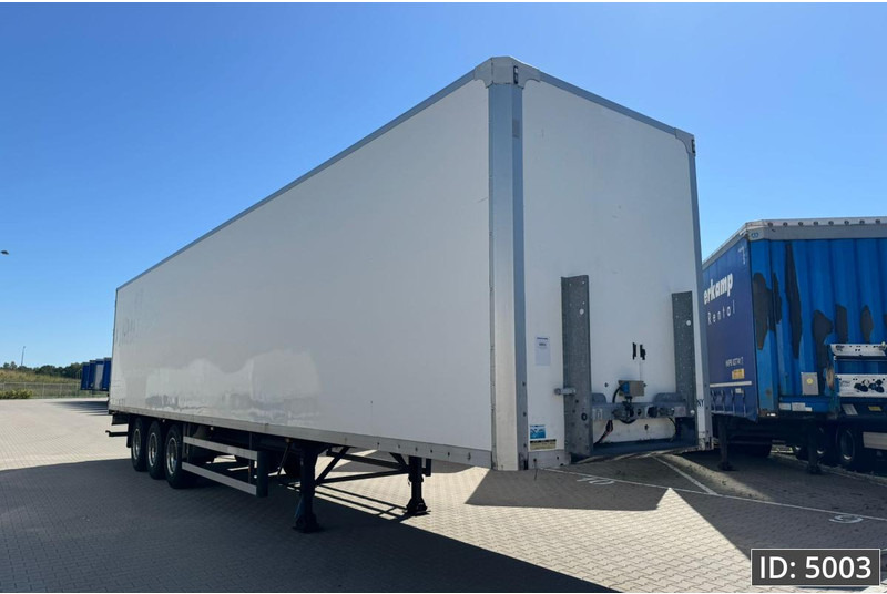 Gesloten oplegger Groenewegen DRO-14-27 / BPW Drum
