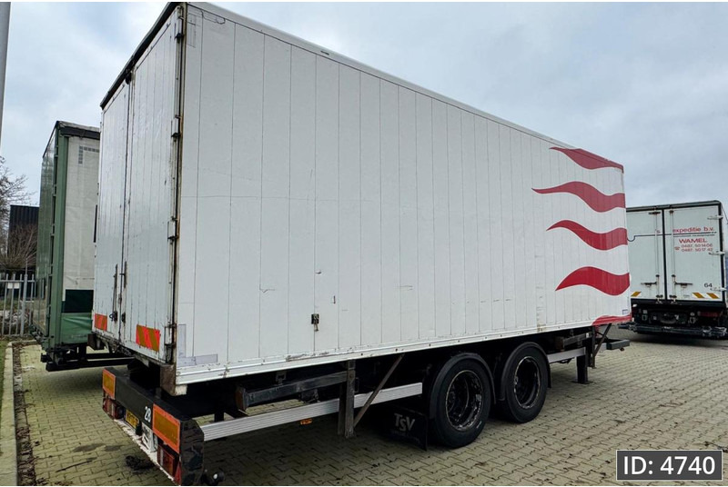 Gesloten oplegger Jumbo TM 200 CE