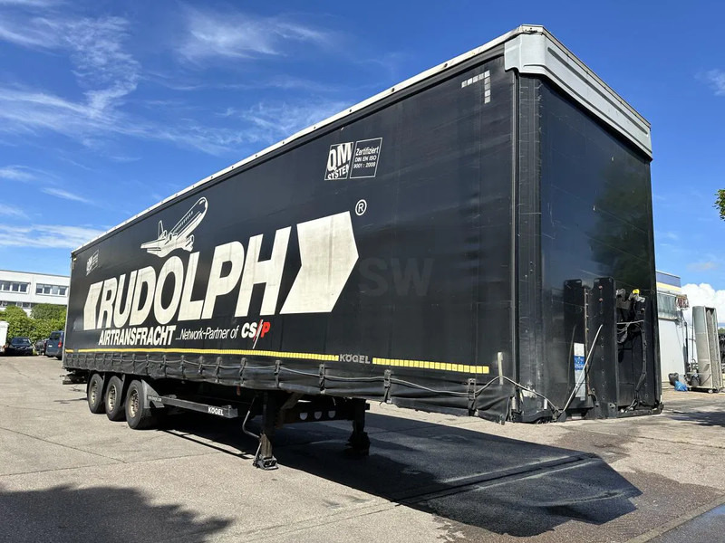 Gesloten oplegger Kögel MEGA Tautliner mit ROLLENBETT Flughafentr. MEGA Tautliner mit ROLLENBETT Flughafentr.