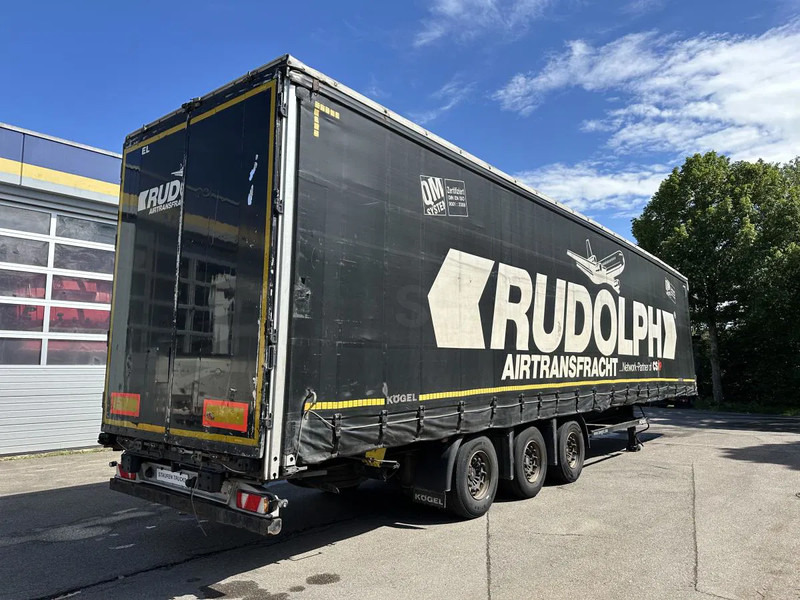 Gesloten oplegger Kögel MEGA Tautliner mit ROLLENBETT Flughafentr. MEGA Tautliner mit ROLLENBETT Flughafentr.