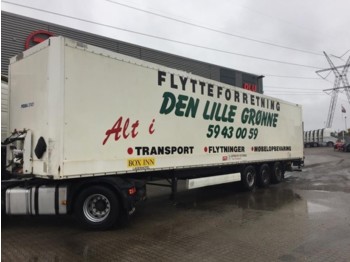 Gesloten oplegger Krone Box Trailer mit lift
