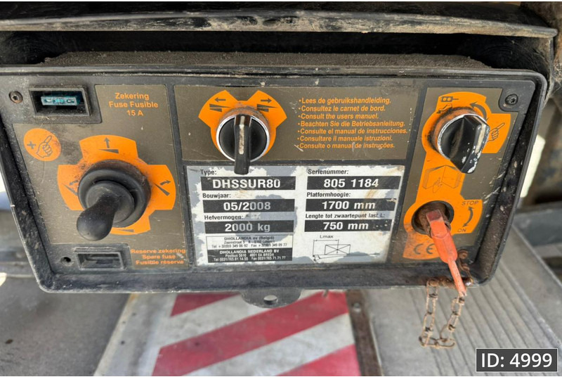 Gesloten oplegger Krone SD / Disk brakes