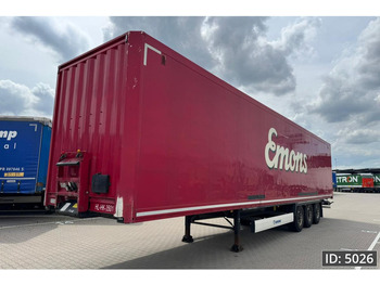 Gesloten oplegger Krone SD / Disk brakes / Double stock
