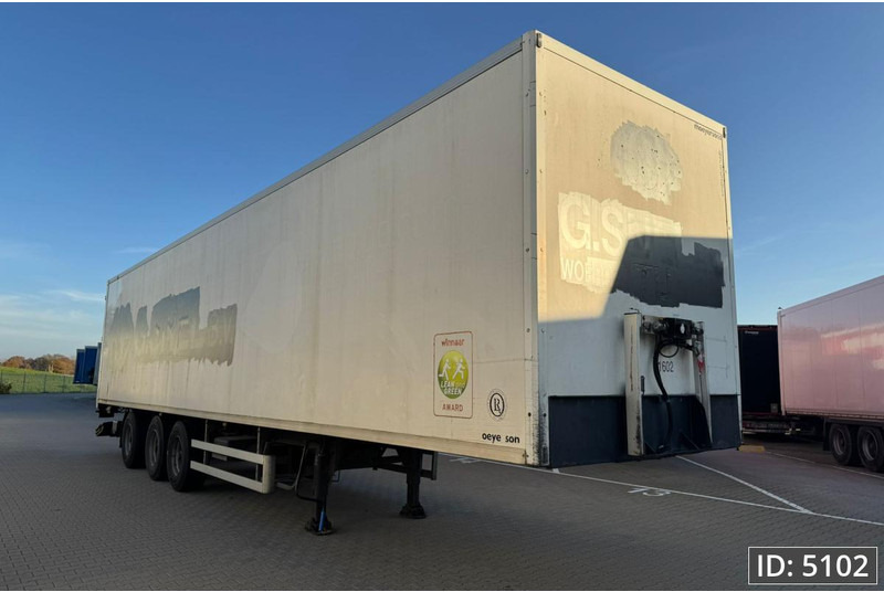 Gesloten oplegger LAG 0-3-39 KA / Steering axle