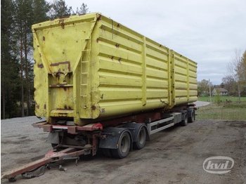 Närko D4YF51H11 Lastbilssläp med containers  - Gesloten oplegger