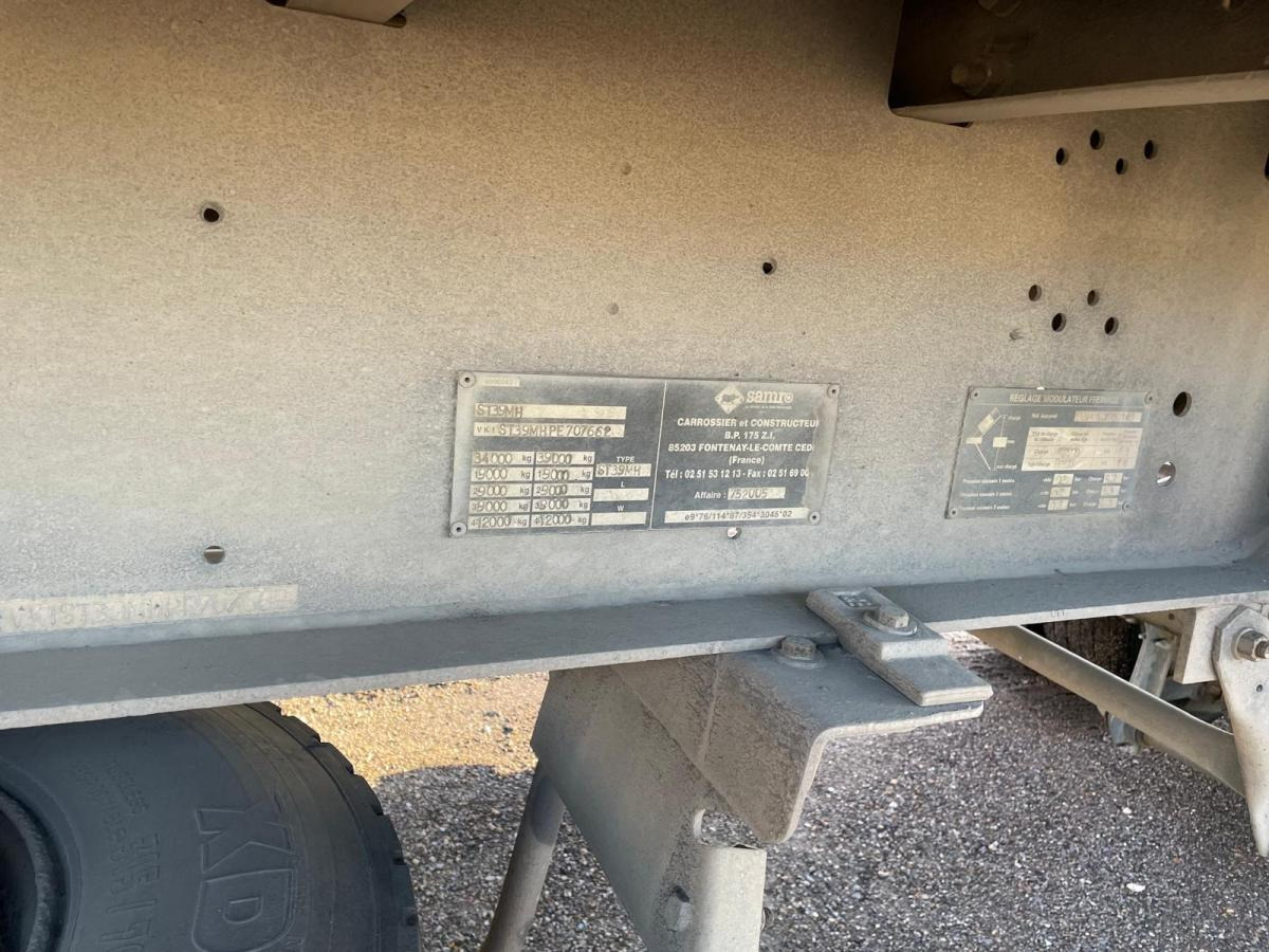 Gesloten oplegger Samro